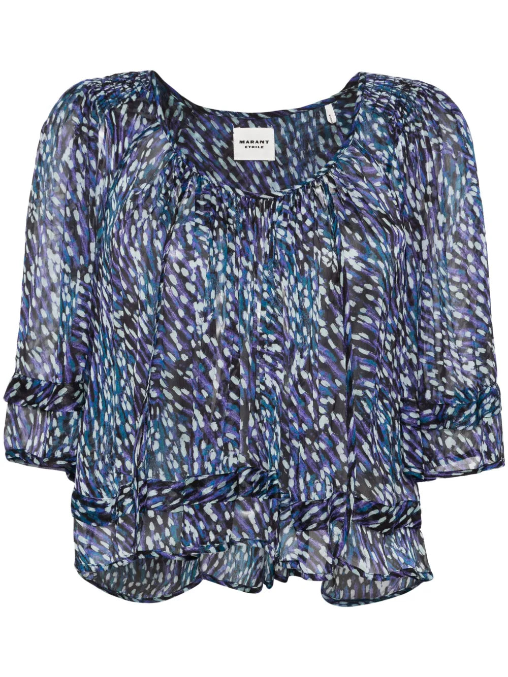 Roxini Abstract-Print Blouse
