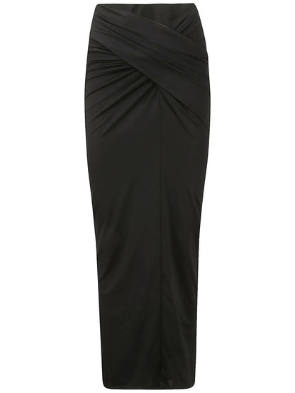 Berretta Draped Maxi Skirt