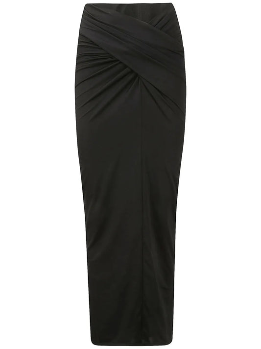 Berretta Draped Maxi Skirt