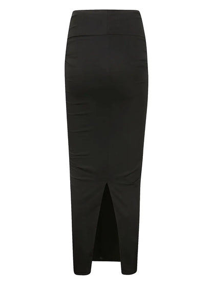 Berretta Draped Maxi Skirt