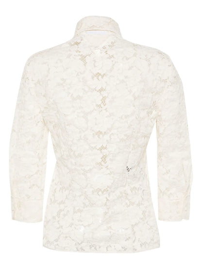 Corded-Lace Shirt