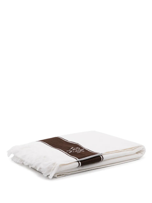 Striped Cotton Beach Towel