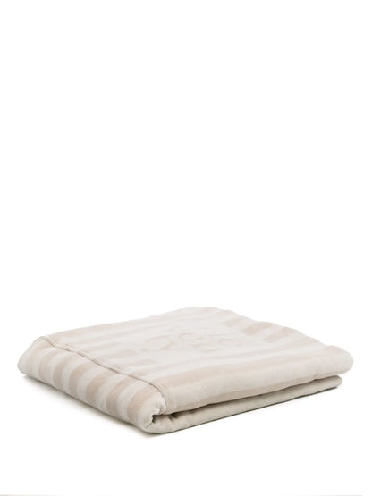 Striped Cotton Beach Bag