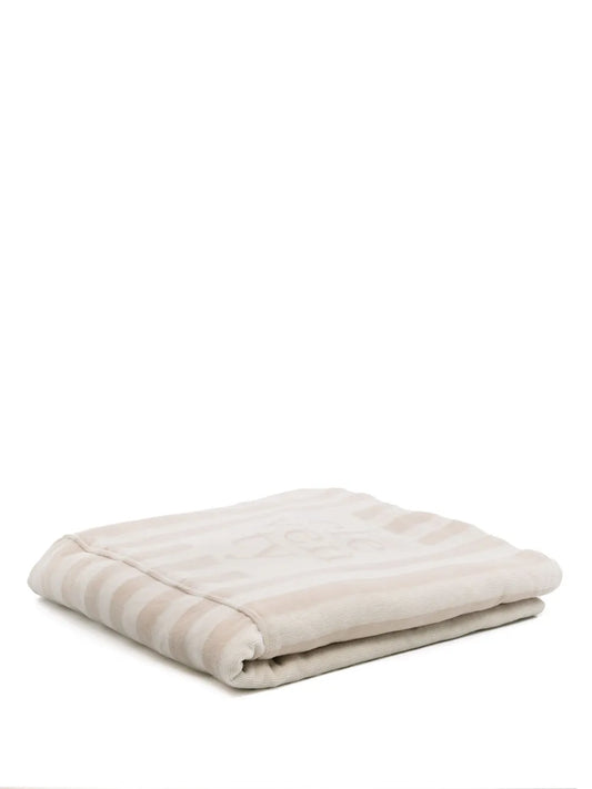 Striped Cotton Beach Bag