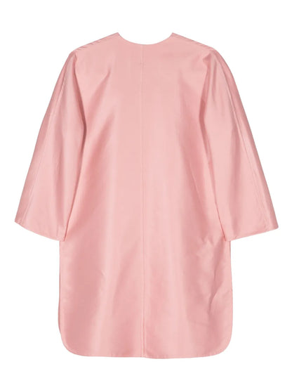 Interwoven Cotton-Blend Coat