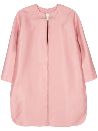 Interwoven Cotton-Blend Coat