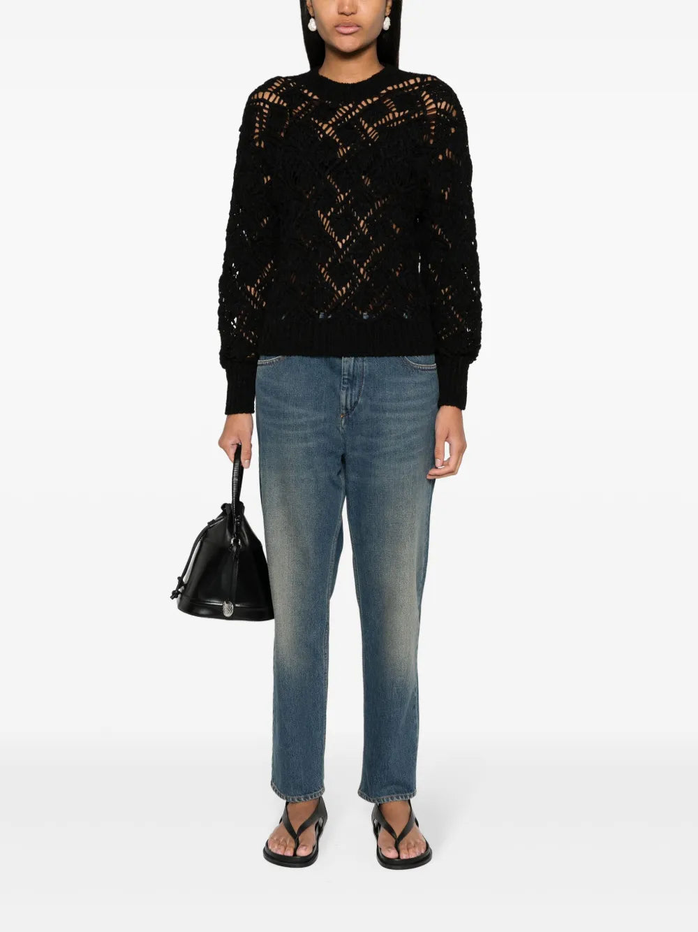 Joey Open-Knit Jumper