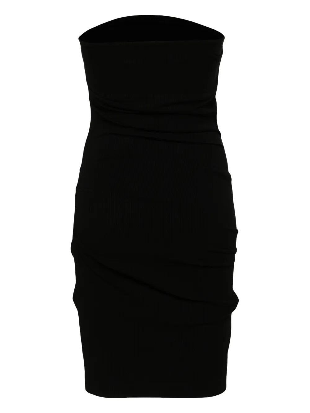 Logo-Print Ribbed Minidress