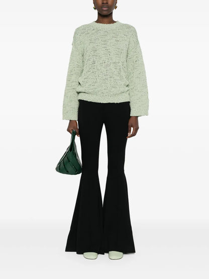 Open-Knit Cotton Jumper