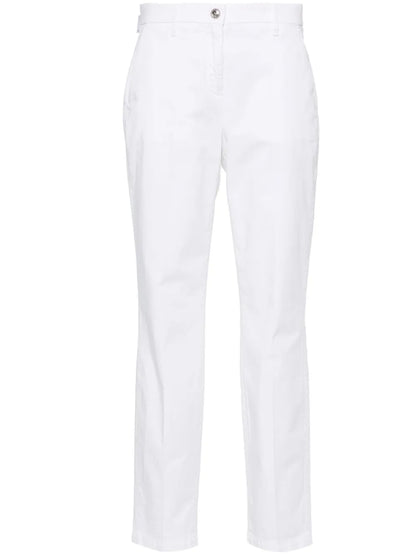 Marina Cotton Slim Trousers