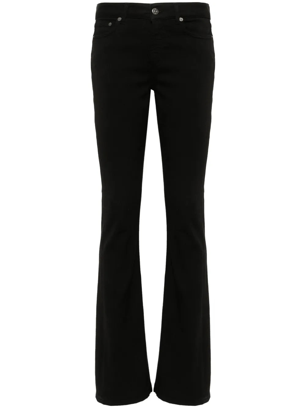 Logo-Plaque Flared Jeans
