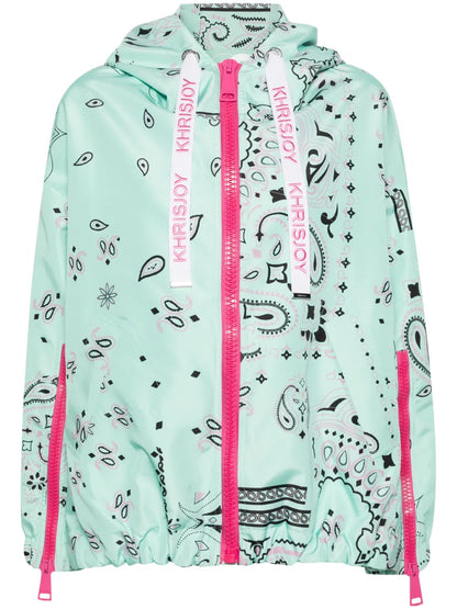 Khris Bandana-Print Jacket