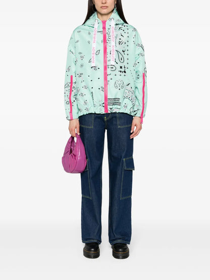 Khris Bandana-Print Jacket