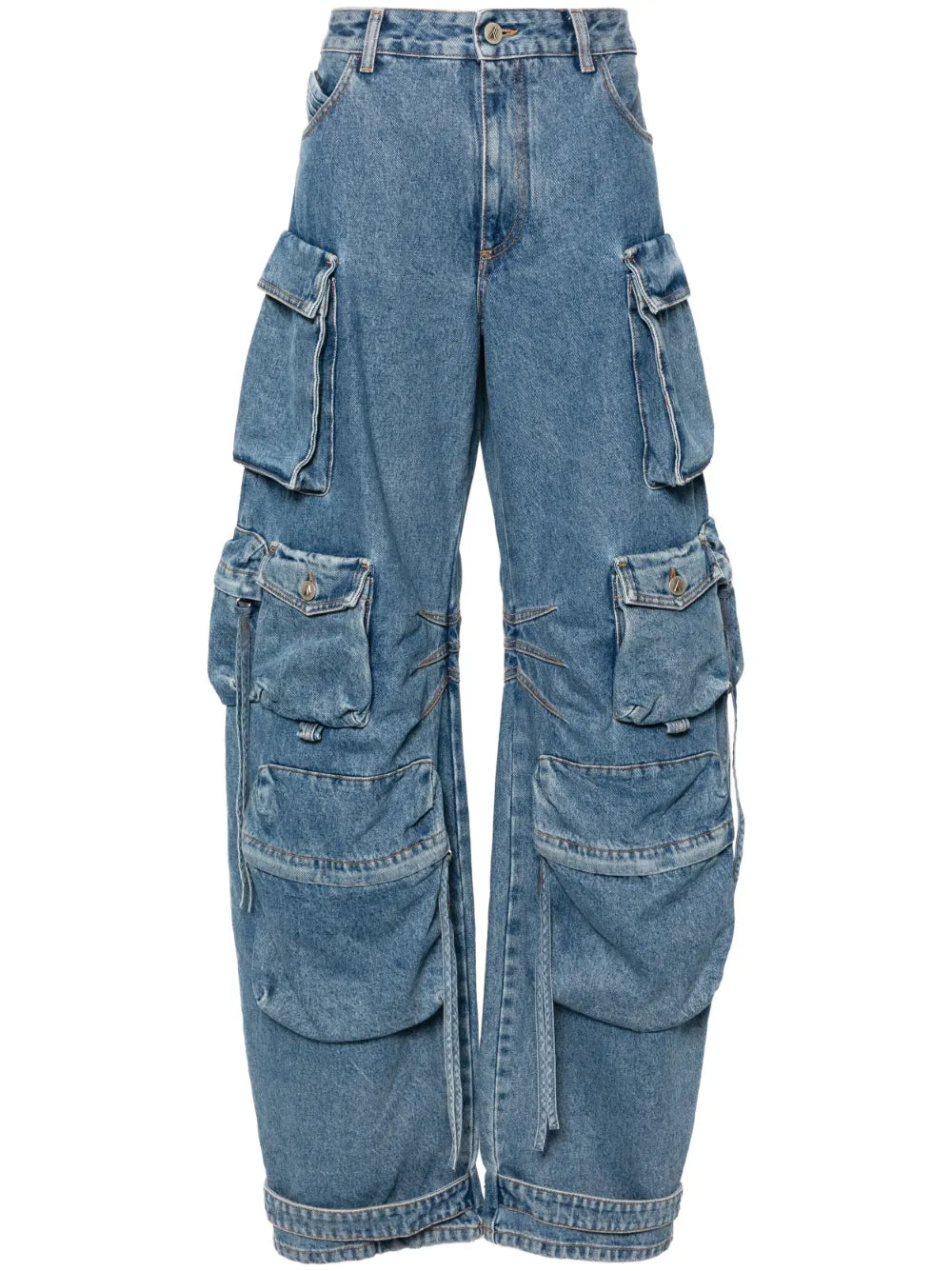 Fern Wide-Leg Cargo Jeans