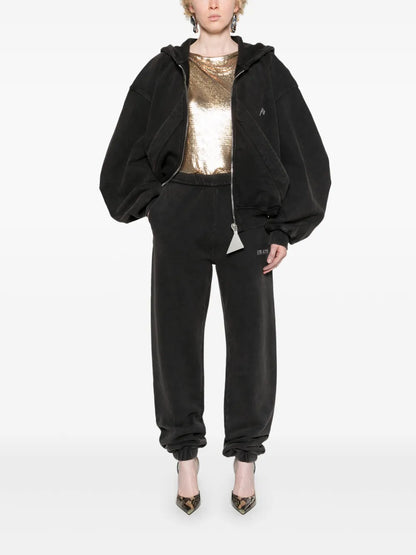 Wide-Sleeves Cotton Hoodie
