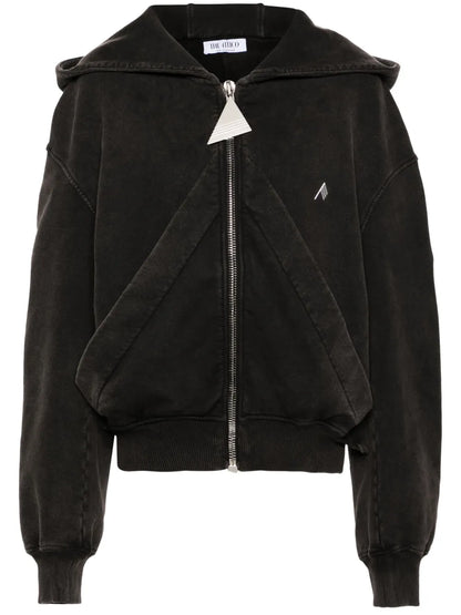Wide-Sleeves Cotton Hoodie