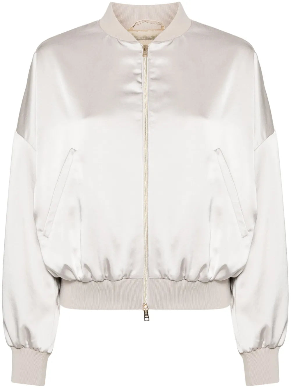 Logo-Plaque Bomber Jacket