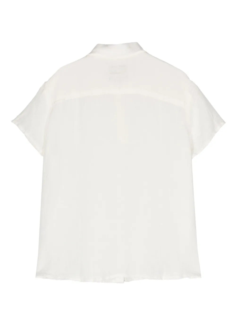Short-Sleeved Linen Shirt