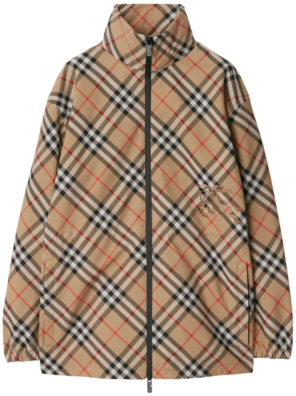 Check-Pattern Jacket