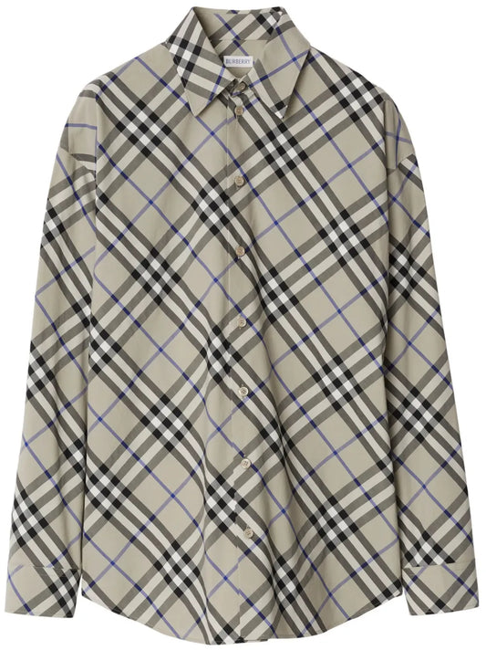 Checked Cotton Shirt