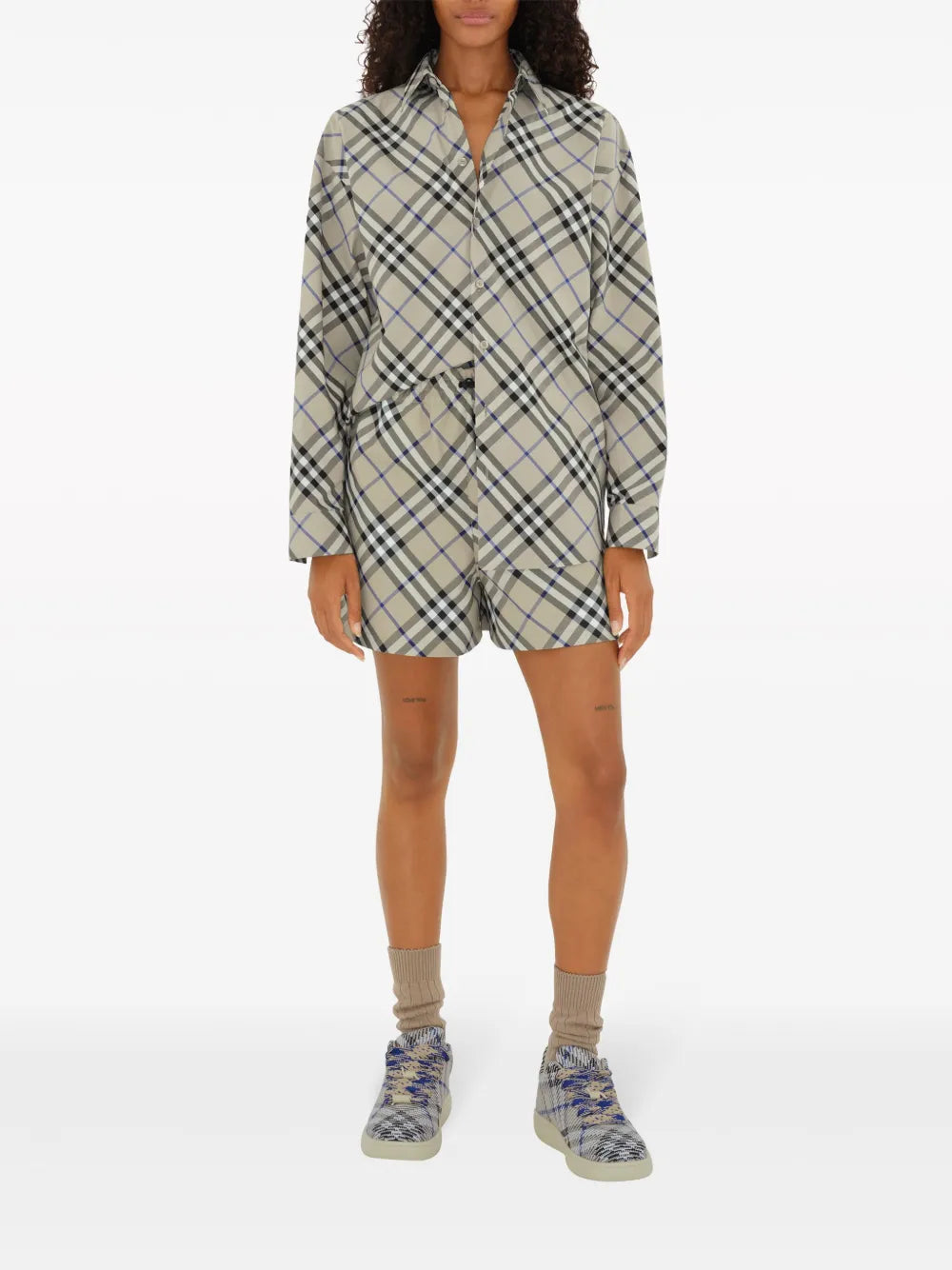 Checked Cotton Shirt