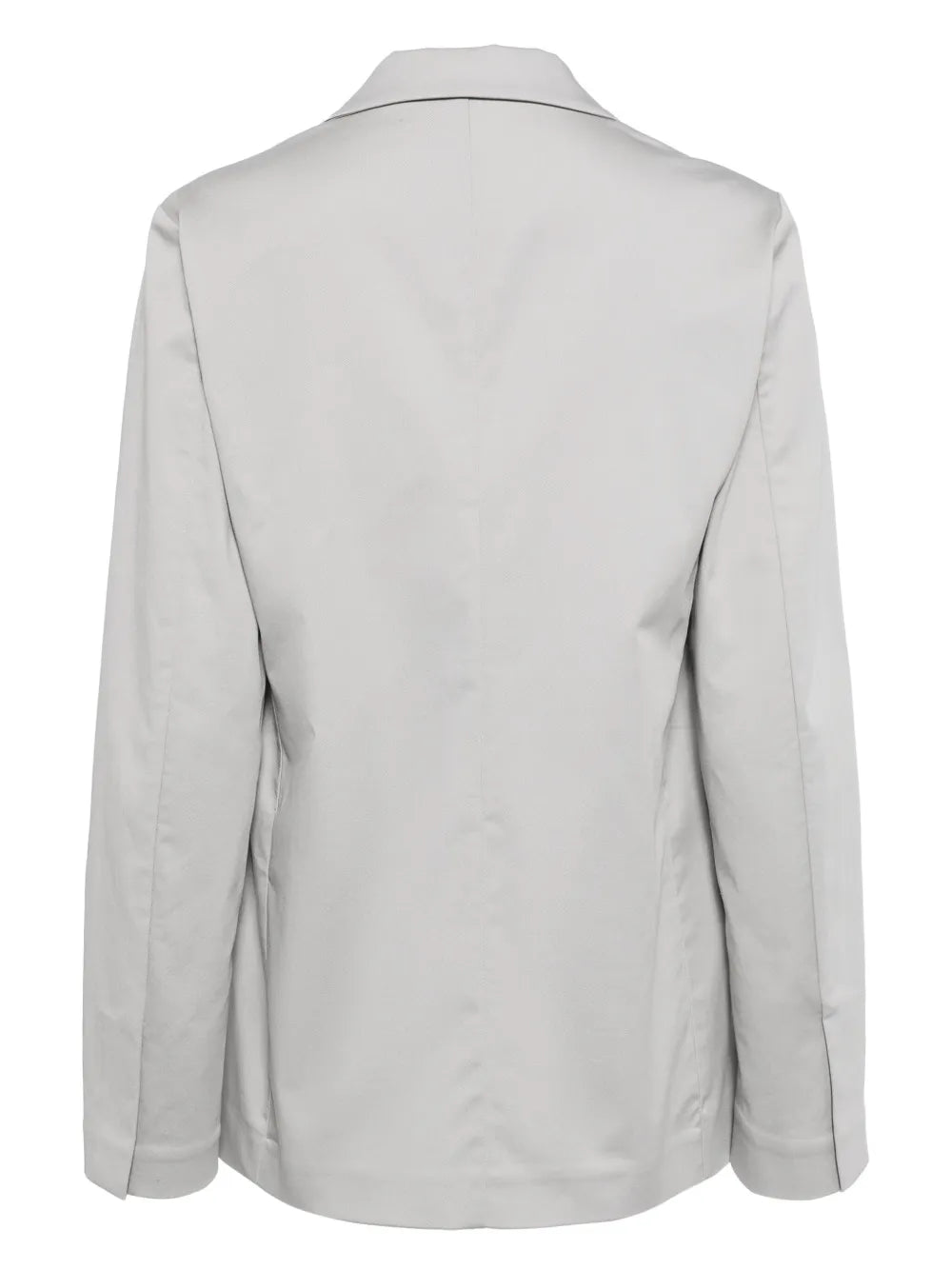 Notched-Lapels Single-Breasted Blazer