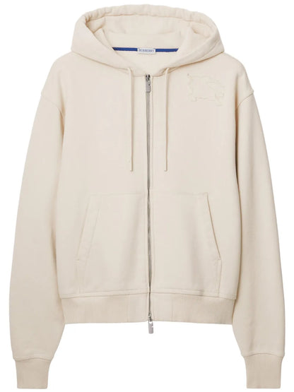 Logo-Appliqué Cotton Hoodie
