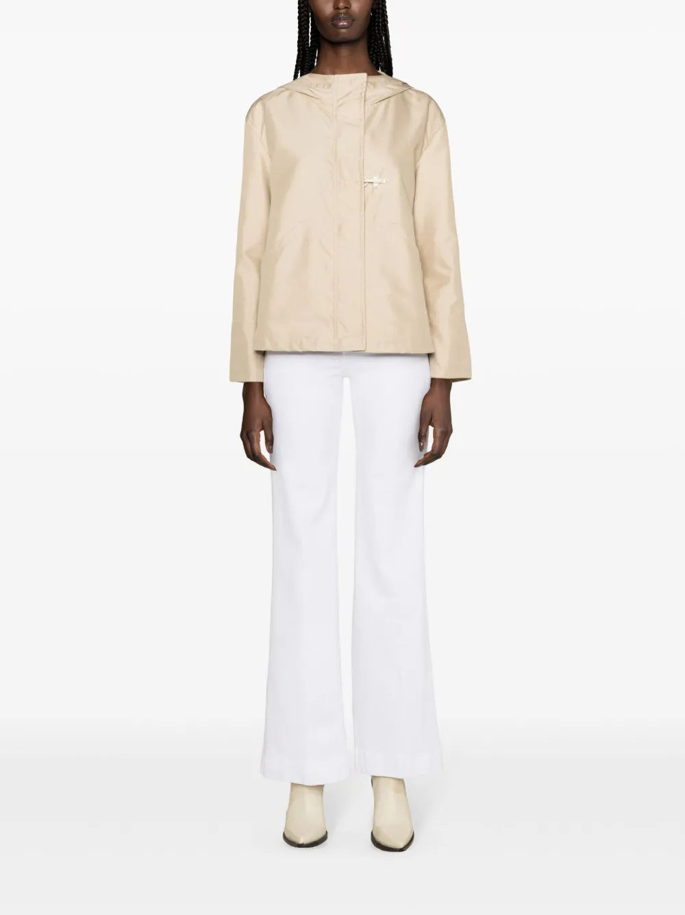 Hooded Technical-Poplin Parka