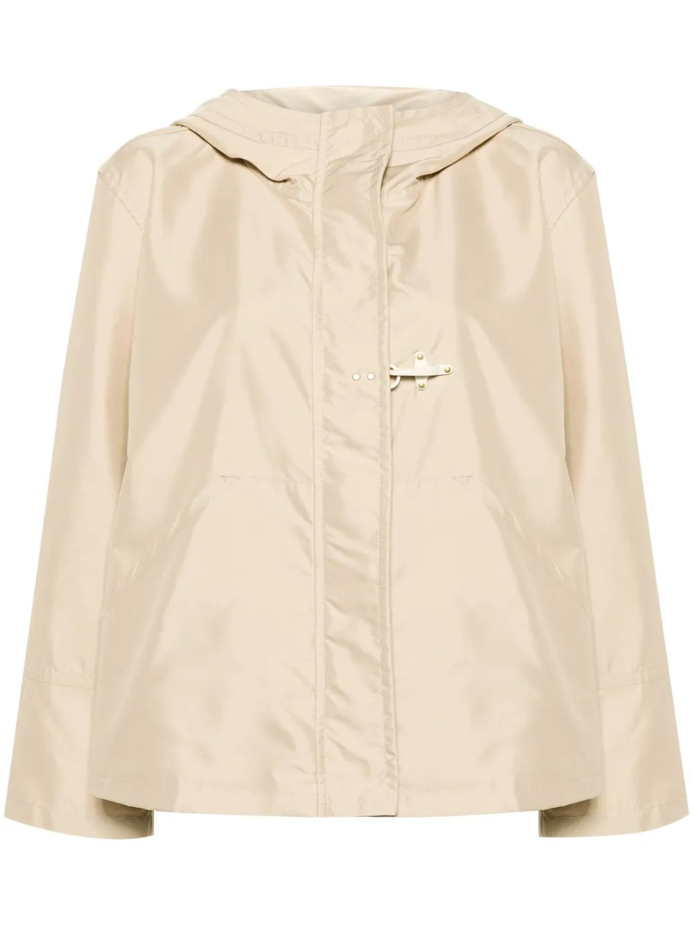 Hooded Technical-Poplin Parka