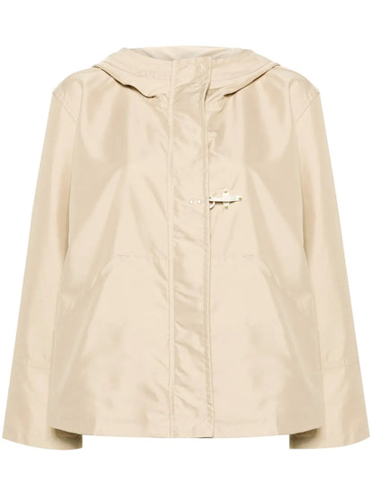 Hooded Technical-Poplin Parka