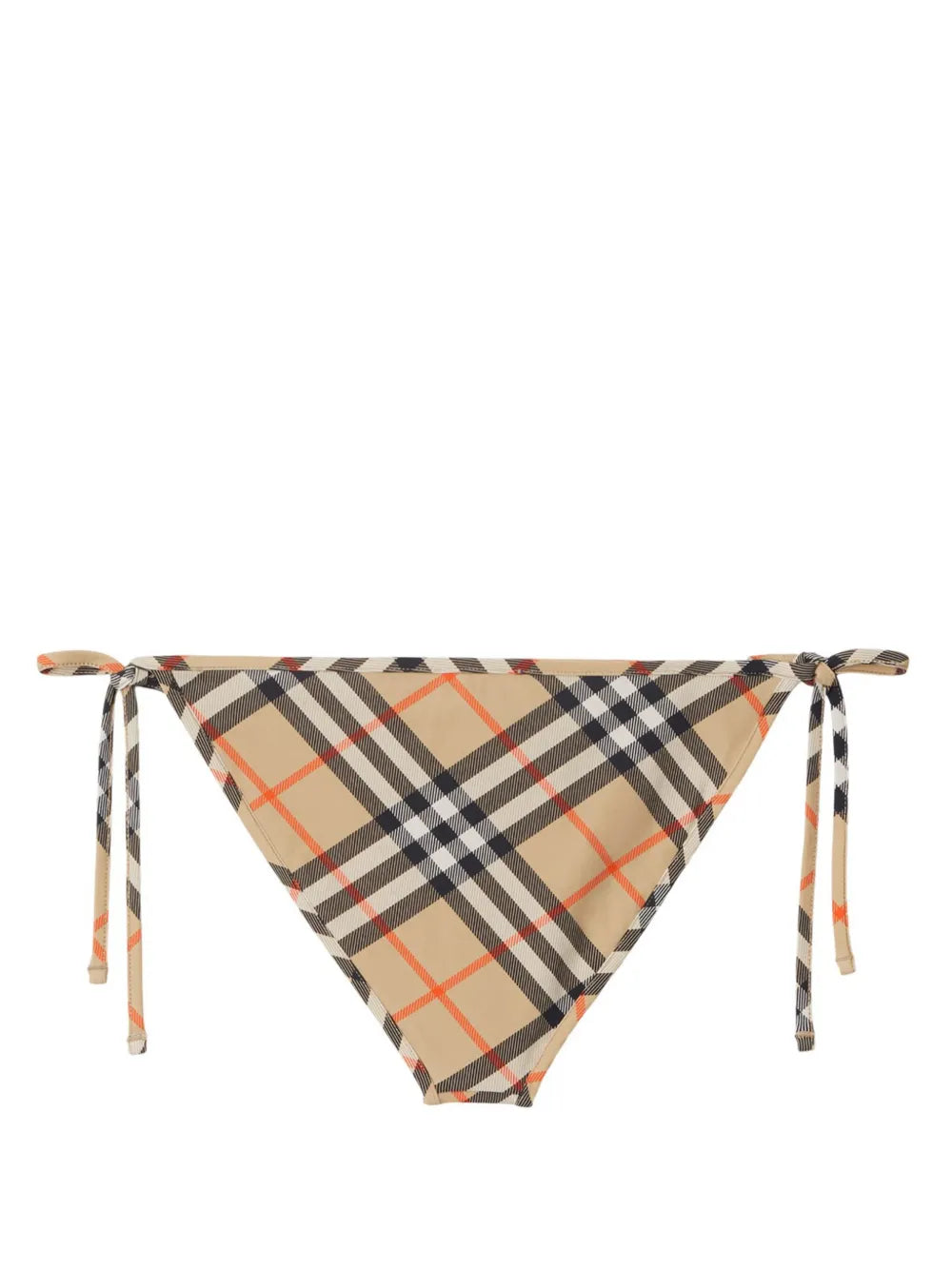 Check-Pattern Bikini Briefs