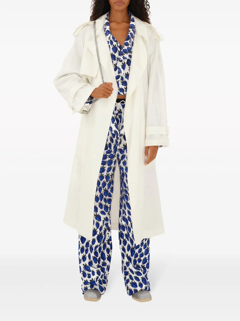 Double-Breasted Trench Coat