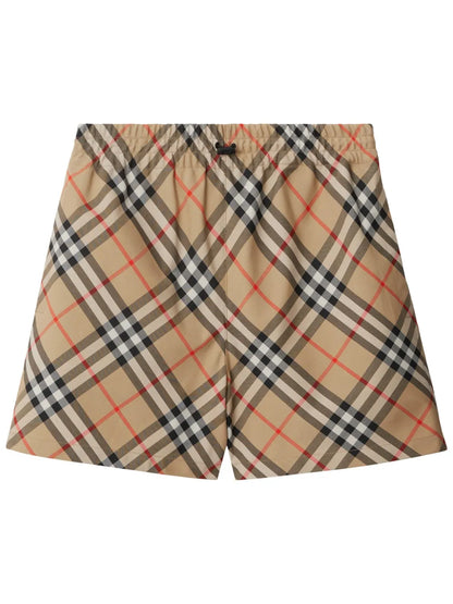 Ekd Vintage Check-Print Shorts