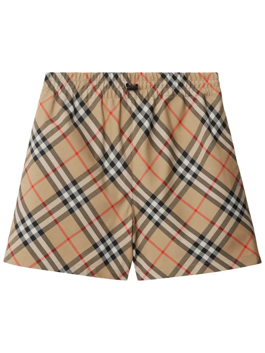 Ekd Vintage Check-Print Shorts
