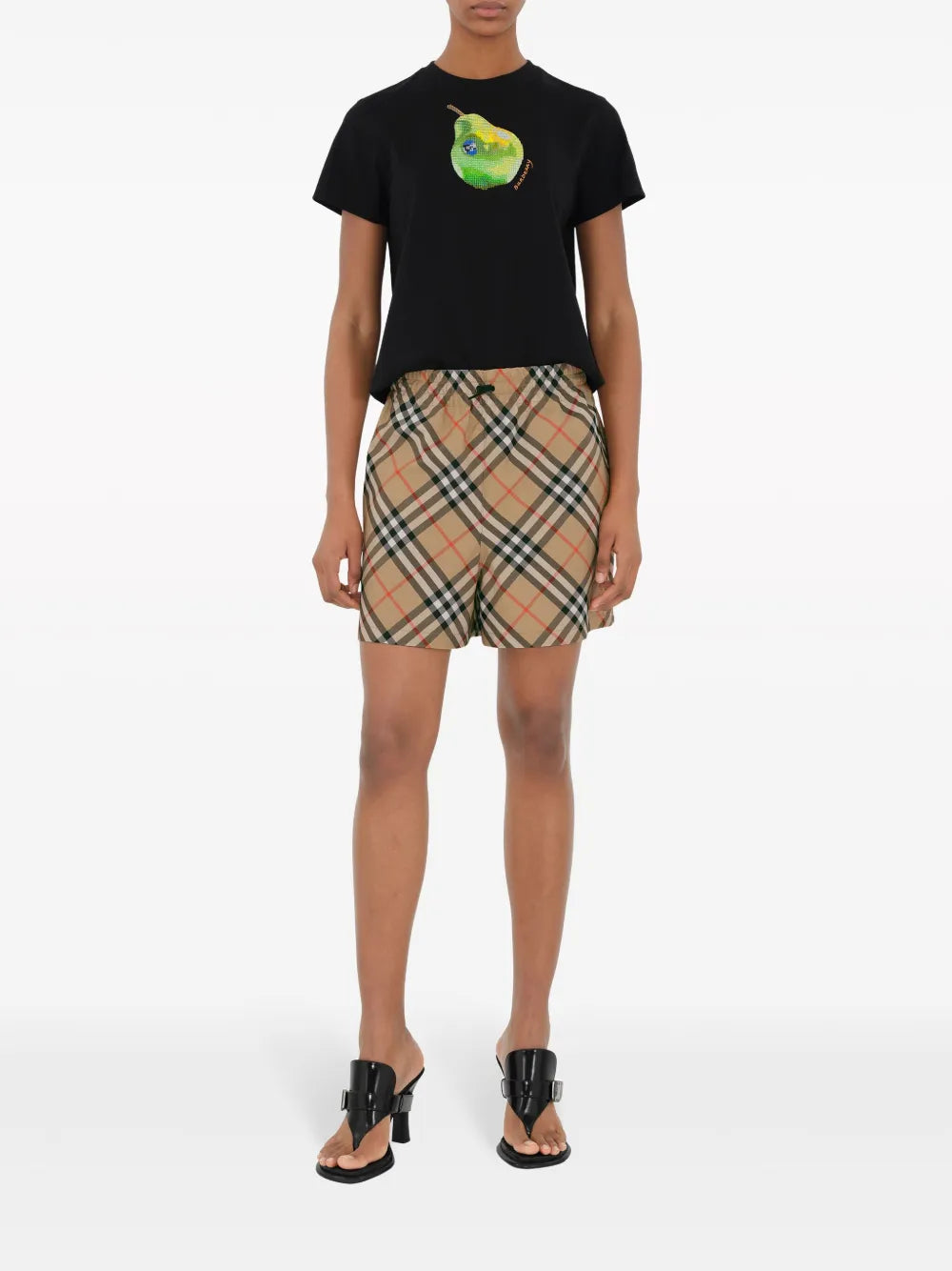 Ekd Vintage Check-Print Shorts