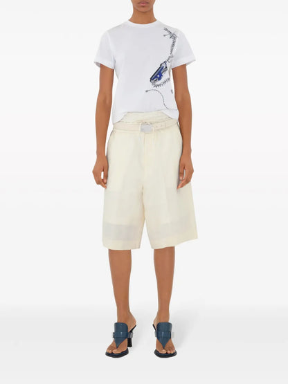 Knight-Print Cotton T-Shirt