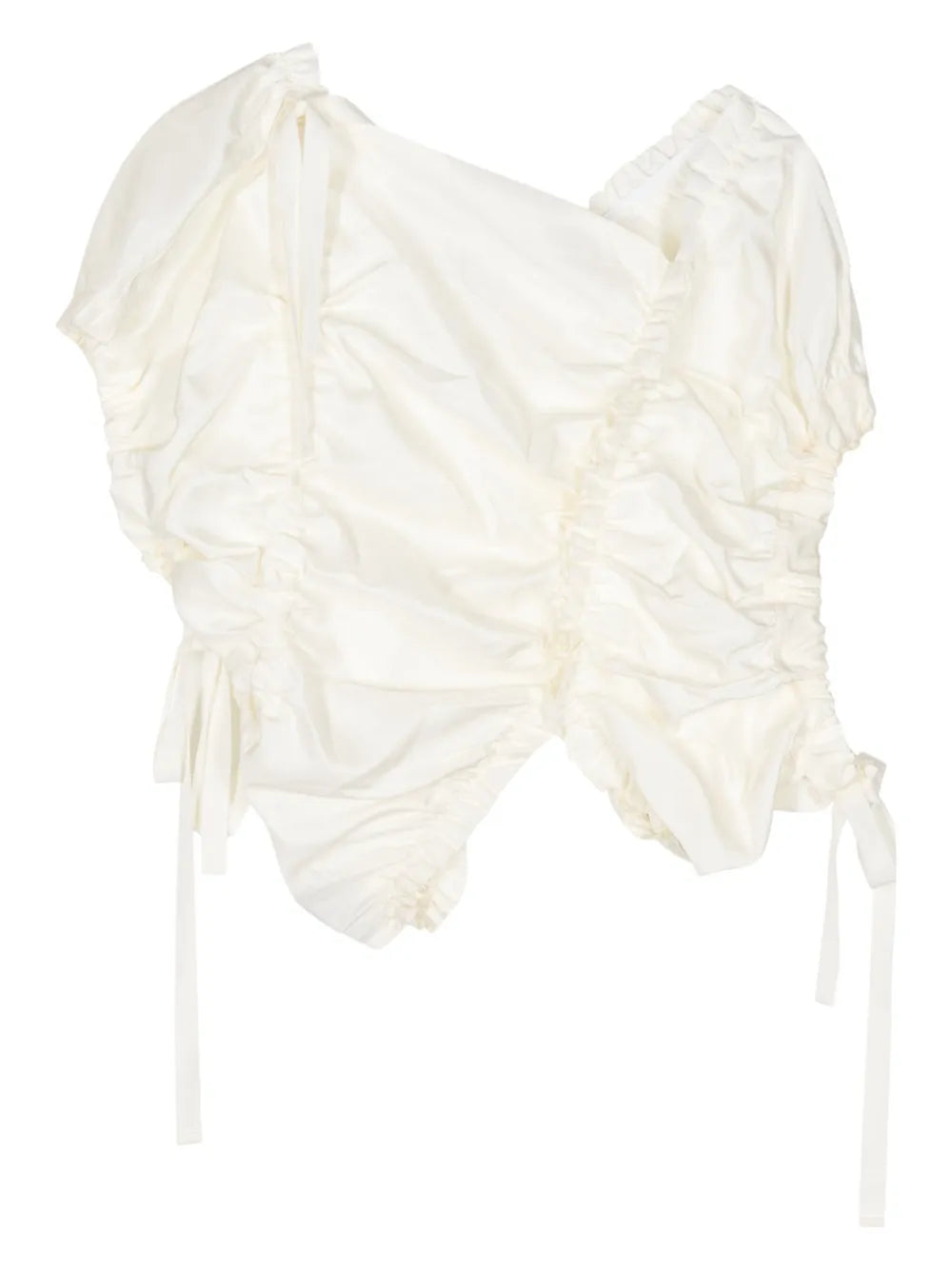 Asymmetric Silk Top