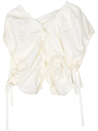Asymmetric Silk Top
