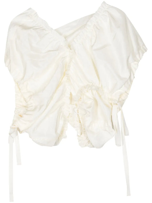 Asymmetric Silk Top