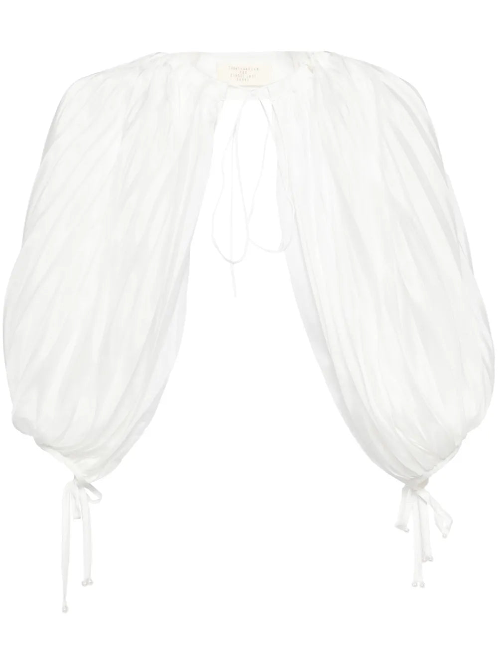 Pleats Puff Sleeves