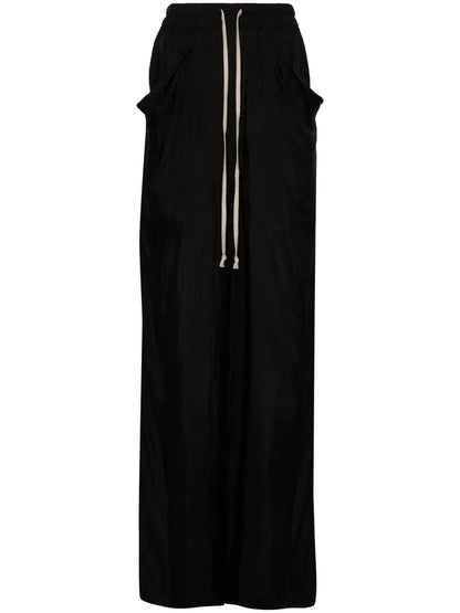 Lido Drawstring Wide-Leg Trousers