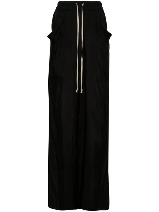 Lido Drawstring Wide-Leg Trousers