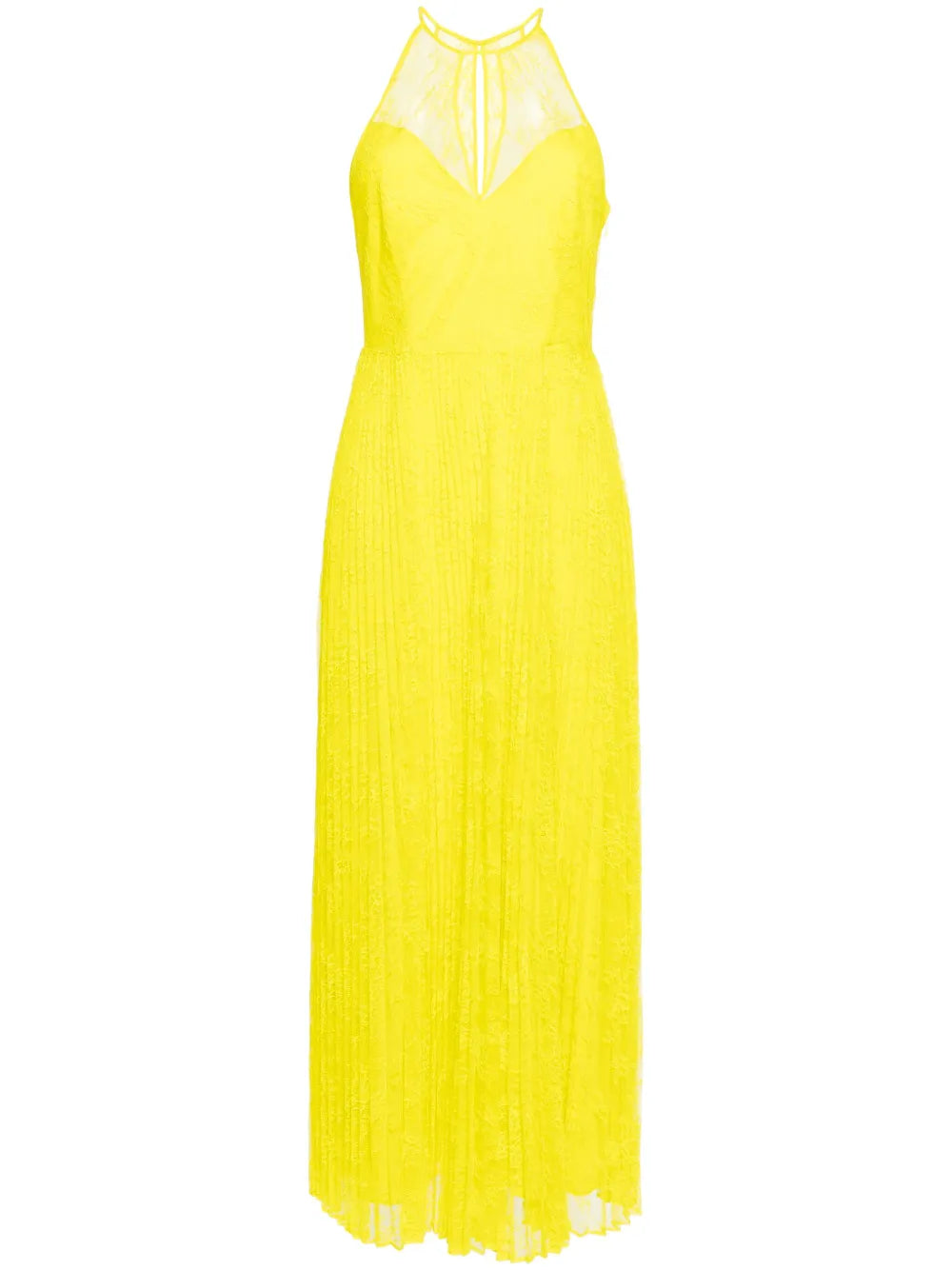 Halterneck Lace Gown