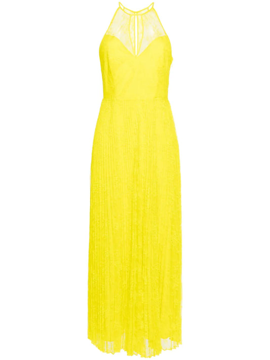Halterneck Lace Gown