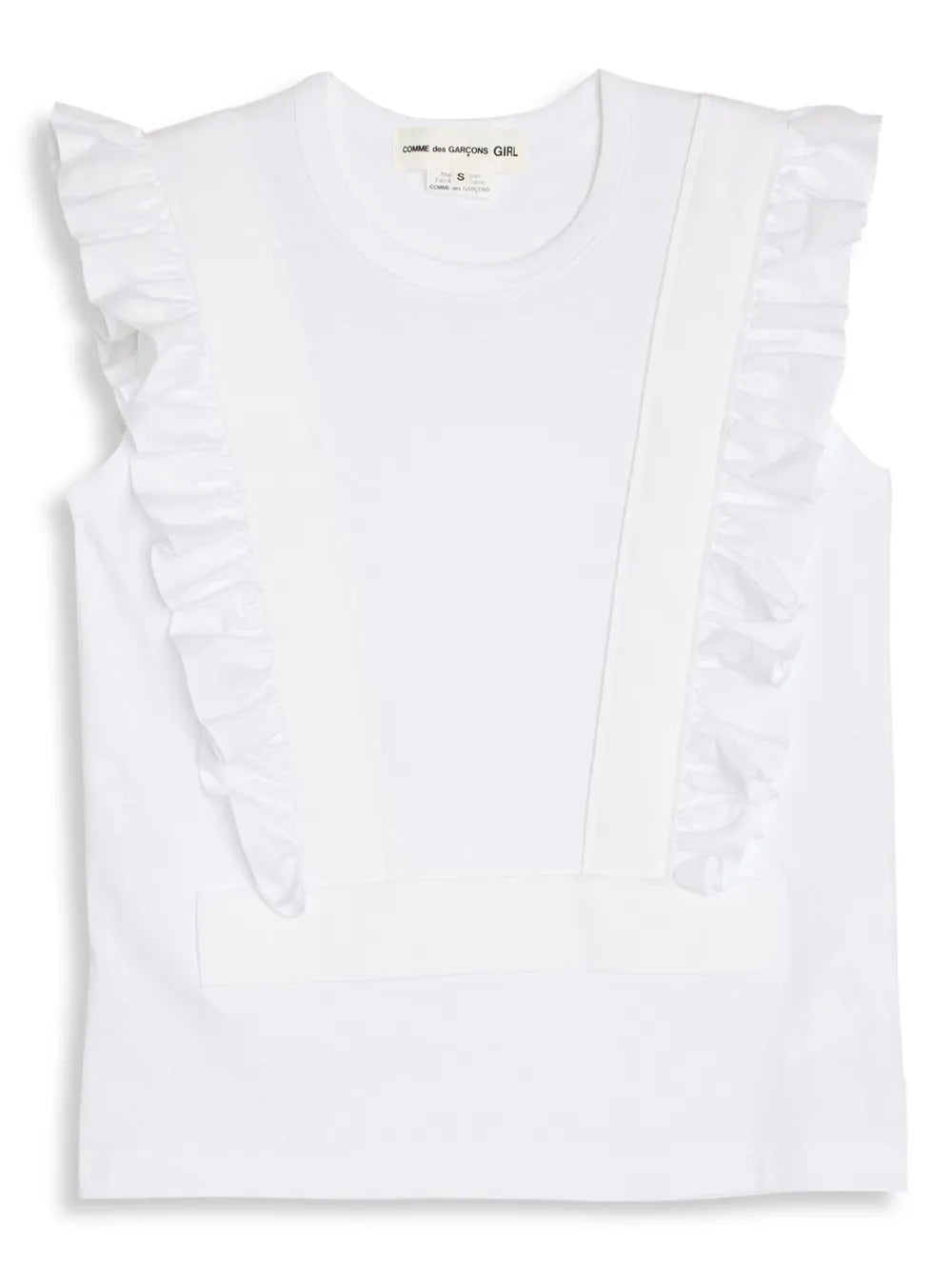 Ruffled Cotton Top