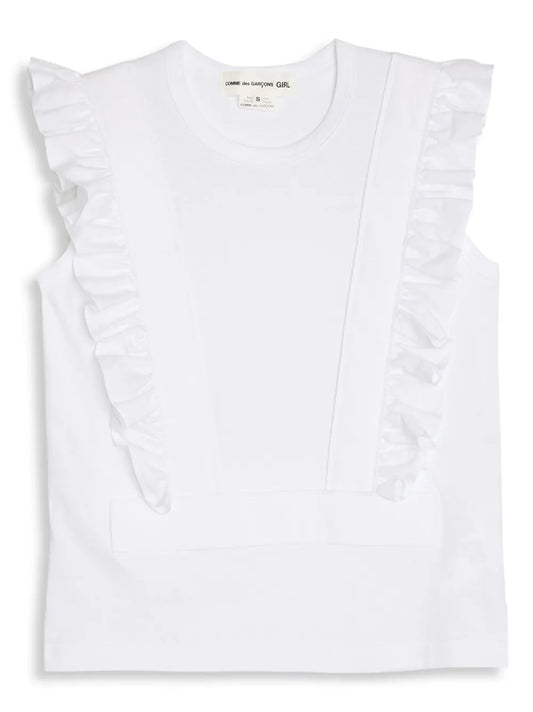 Ruffled Cotton Top
