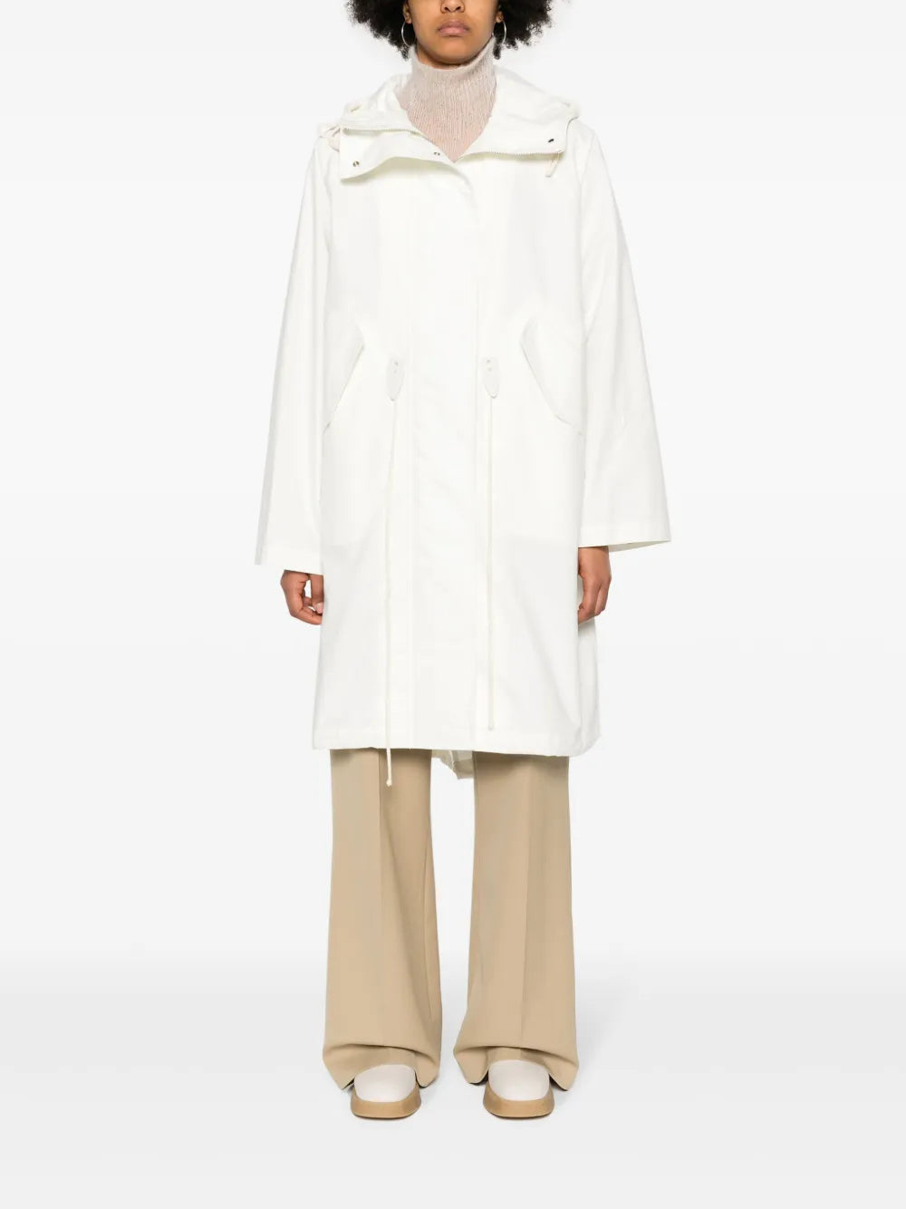 Hooded Parka Coat