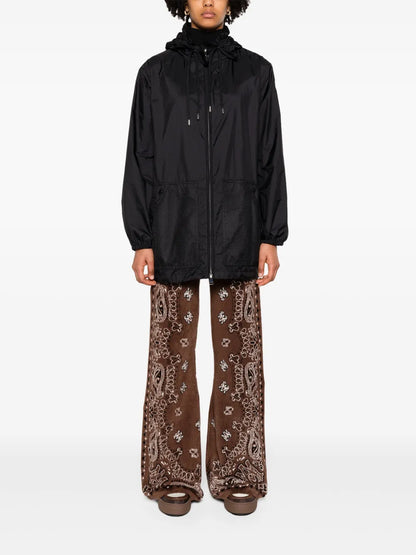 Mesh-Panels Hooded Jacket