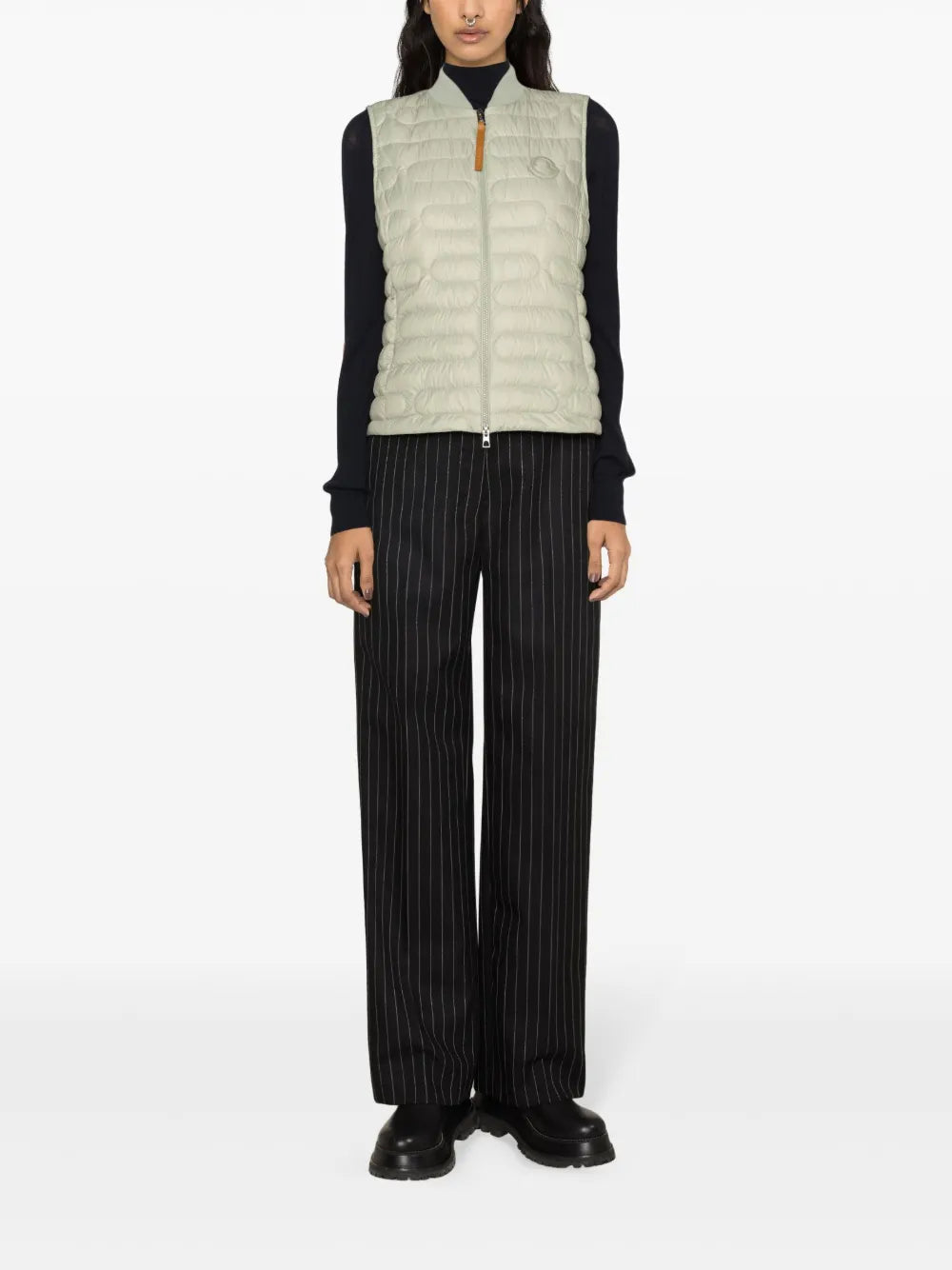 Logo-Patch Quilted Gilet