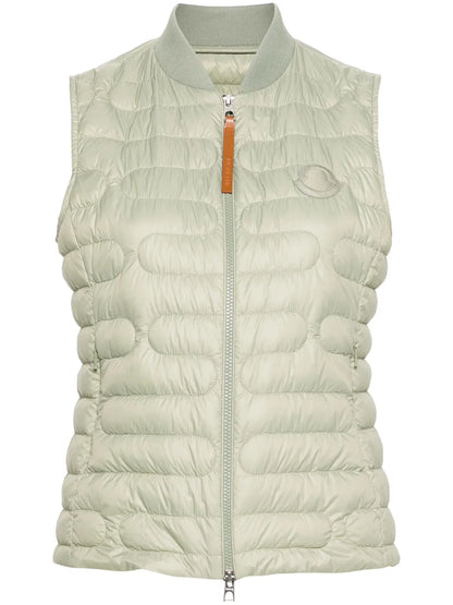 Logo-Patch Quilted Gilet